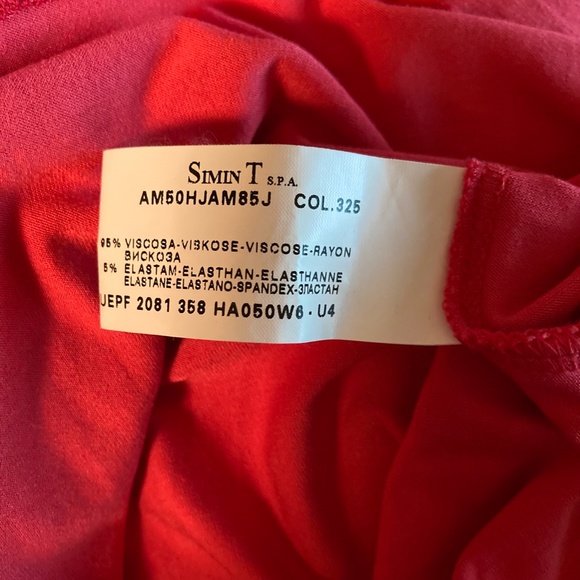 LAST CHANCE! Armani Simin T Spa Tank Top Orange - Picture 4 of 4